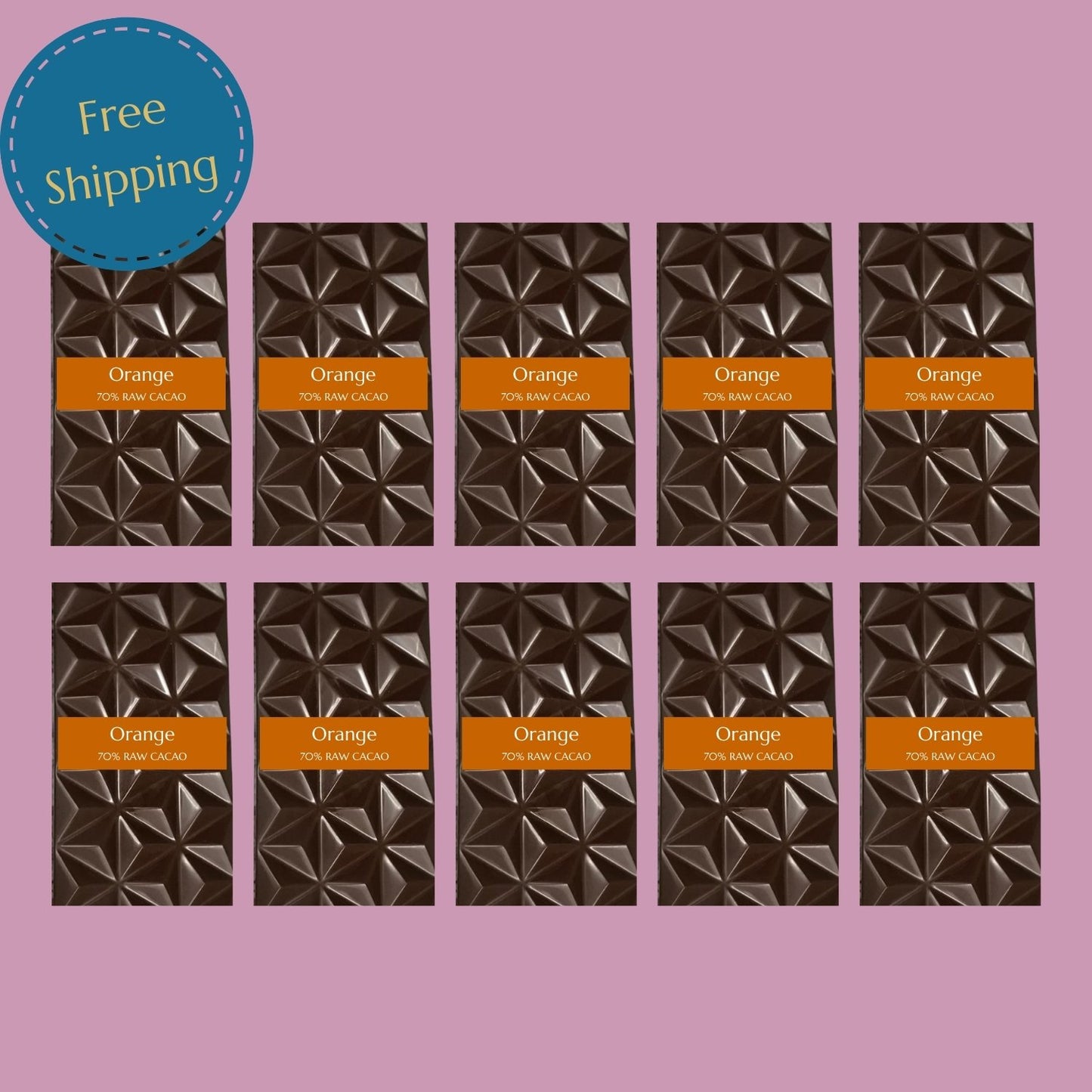 Dark Orange 10 Pack