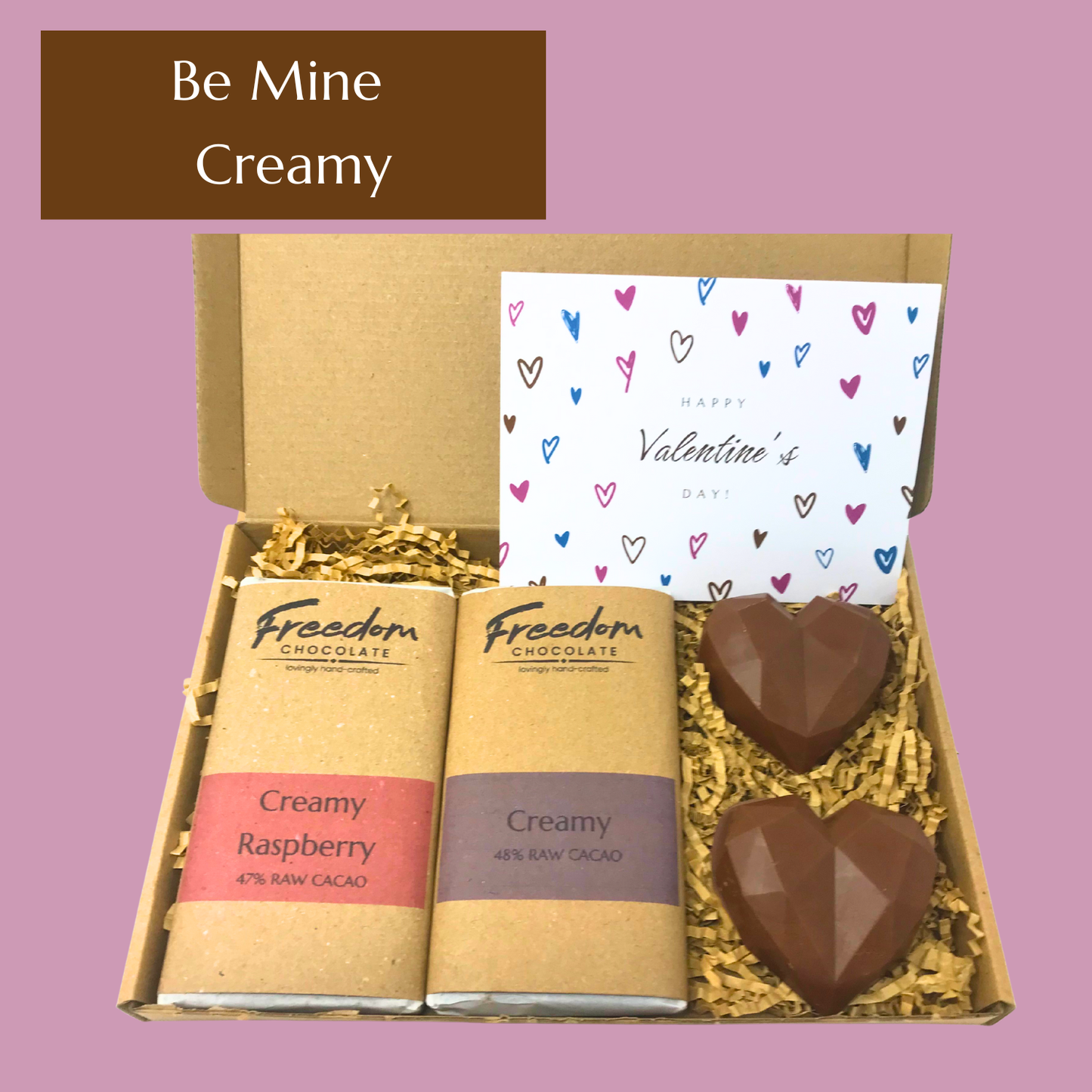 Be Mine creamy Valentine's chocolate gift