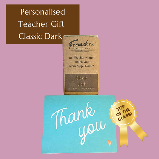 Personalised Teacher Gift Classic Dark